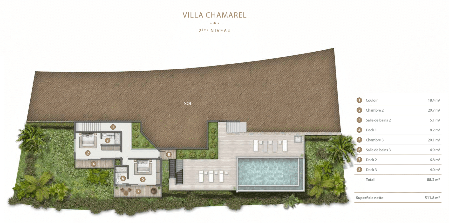 Villa Chamarel Legend Hill Ile Maurice